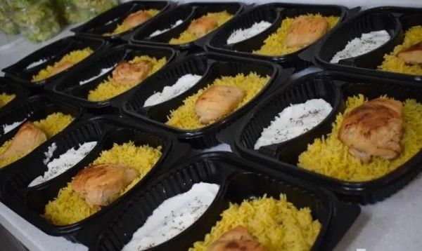 خدمات الطعام في المرافق الرياضية